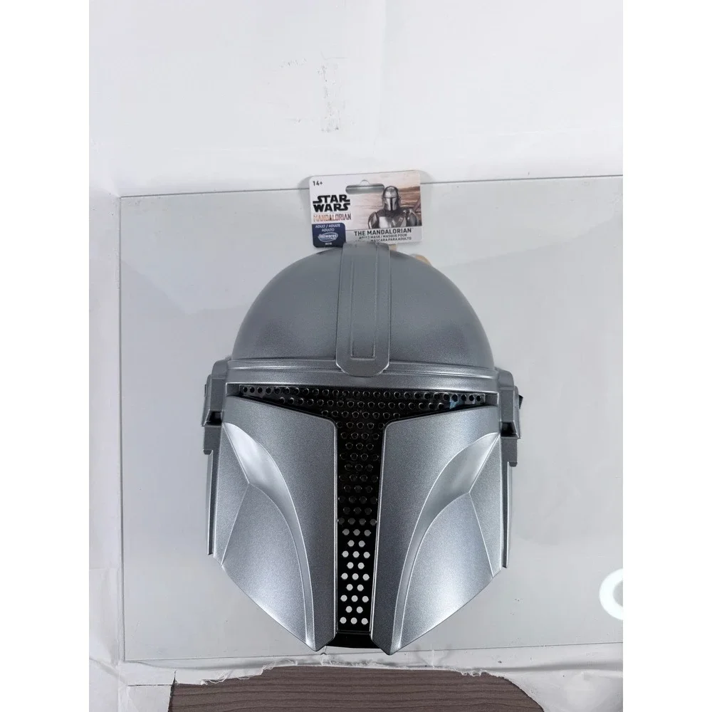 Star‎ Wars The Mandalorian Adult Mask Jazwares Costume Play Silver JWC1180 NEW